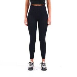 P.E Nation Women's Recalibrate Legging Black Sporty Athleisure Pull On Large